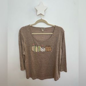 Emergé World Wear Pumpkin blouse